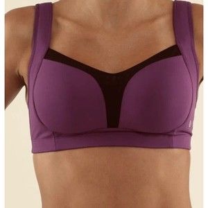 Lululemon Purple Ta Ta Tamer II Lullaby Luxtreme Sports Bra sz 38D